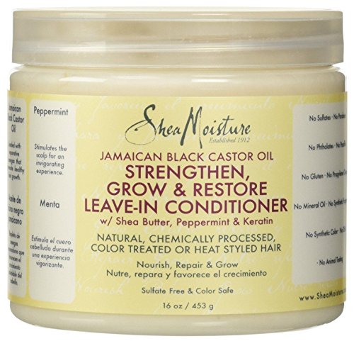 SheaMoisture Jamaican Black Castor Oil Reparative Leave-In Conditioner - 16 oz