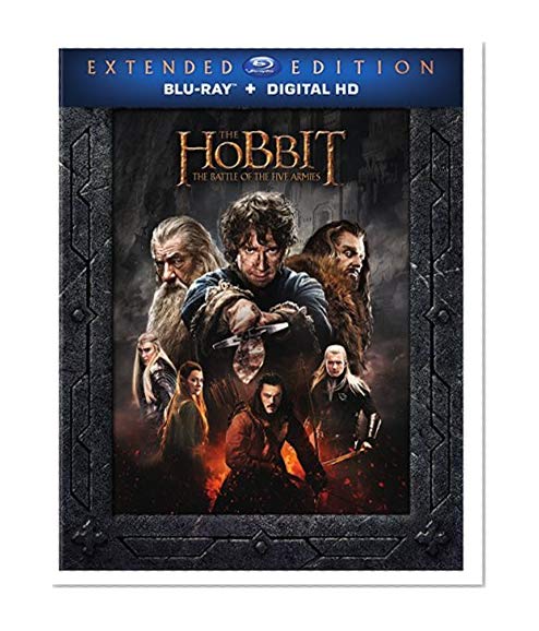 Book Cover The Hobbit: The Battle of Five Armies Extended Edition (BD) [Blu-ray]