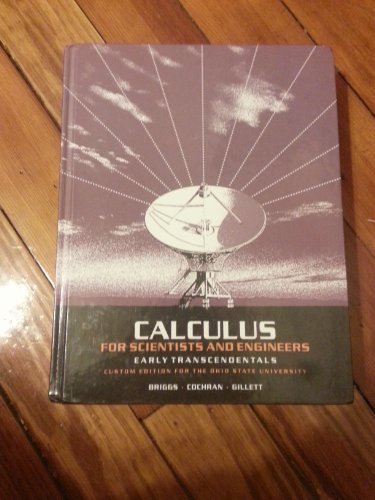 Title: CALCULUS F/SCIENTISTS+ENGINEER by Briggs/Cochran/Gillett (January 1, 2013) Hardcover