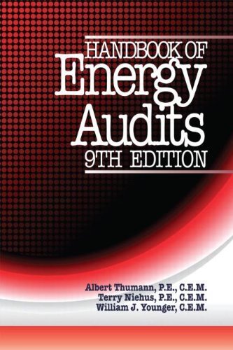 Handbook of Energy Audits, Ninth Edition by Thumann, Albert, Niehus, Terry, Younger, William J. (November 7, 2012) Hardcover