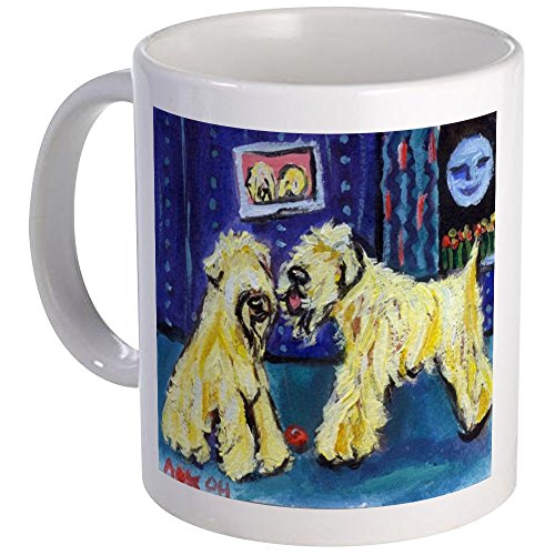 Book Cover CafePress Soft Coated Wheaten Terrier K Mug Ceramic Coffee Mug, Tea Cup 11 oz