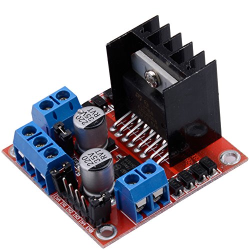 Book Cover Qunqi L298N Motor Drive Controller Board Module Dual H Bridge DC Stepper For Arduino