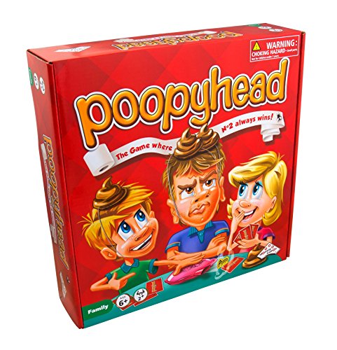 Book Cover Identity Games Poopyhead Card Game - The Game Where Number 2 Always Wins!