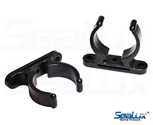 SeaLux Boat Hook Holder Spring Clips up to 1-1/2" Tube