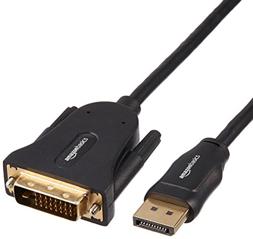 AmazonBasics DisplayPort to DVI Display Cable - 3 Feet