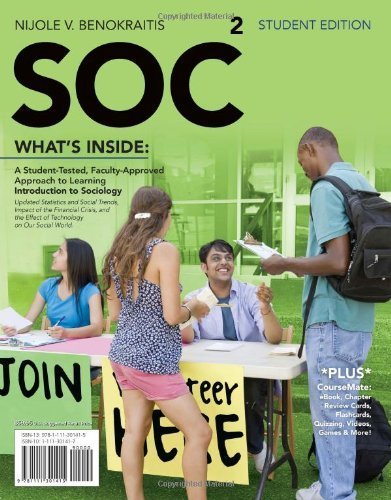 SOC (with CourseMate Printed Access Card) by Benokraitis, Nijole V.(January 1, 2011) Paperback