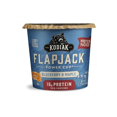 Kodiak Cakes Pancake On the Go, Blueberry and Maple, 2.16 Ounce (Pack of 12)