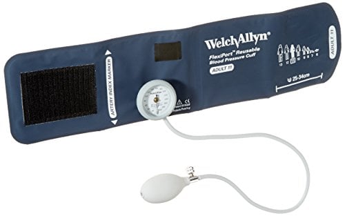 Book Cover Welch Allyn DS44-11 Gauge with Durable One Piece Cuff, Adult