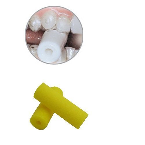 Aligner Chewies for Invisalign Trays - Color: Yellow, Scent: Pineapple - 3 Chewies per Bag