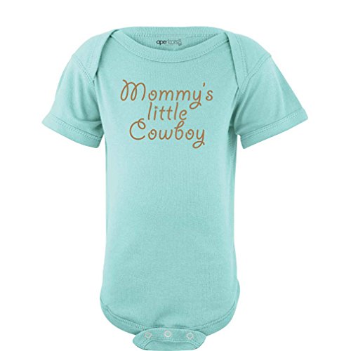 Apericots Baby Bodysuit, Cute Baby Clothes, Mommy's Little Cowboy, Unisex, 0-18 Months