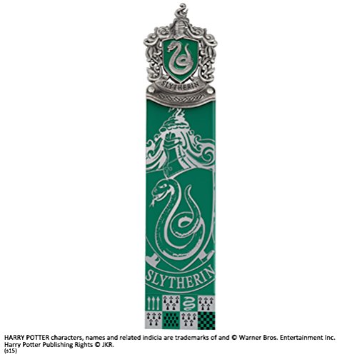 Book Cover The Noble Collection Harry Potter Slytherin Crest Bookmark