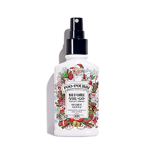 Poo-Pourri Before-You- go Toilet Spray, 4 Fl Oz, Secret Santa Scent