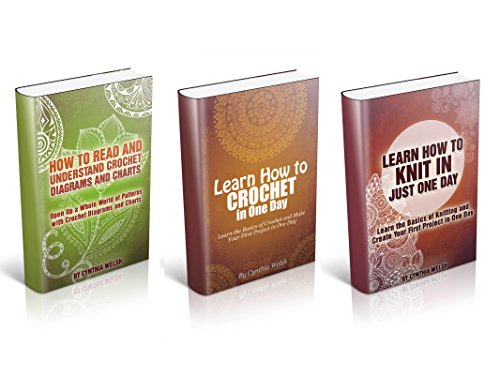 Crochet: Box Set: The Complete Guide on How to Read Crochet Diagrams and Crochet Charts. Also contains 2 complete Books and How to Crochet and Knit