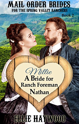 MAIL ORDER BRIDE: Millie: A Bride for Ranch Foreman Nathan: A Sweet, Clean Historical Western Romance (Mail Order Brides for the Spring Valley Ranchers Book 2)