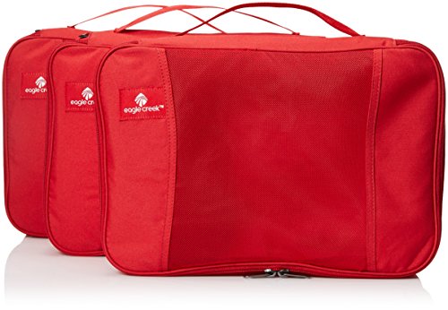 Eagle Creek Pack-It Full Cube Packing Set, Red Fire, Set of 3