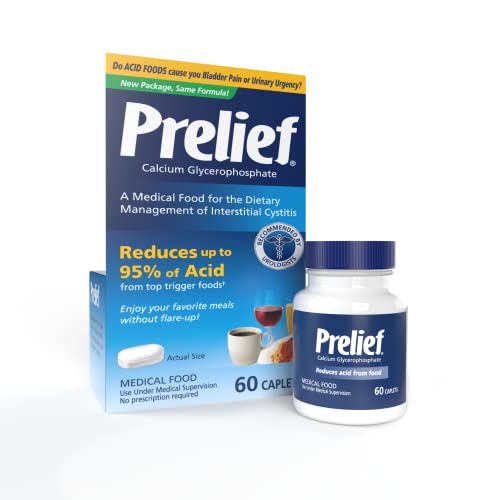 Prelief Acid Reducer Caplets, 60 Count