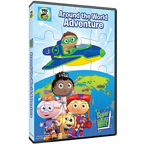 Book Cover Super Why: Around the World Adventure & Puzzle