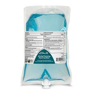 Betco Clario Alcohol-Free Foaming Hand Sanitizer 75229-00 - 1000 mL - 6 Bags/Case