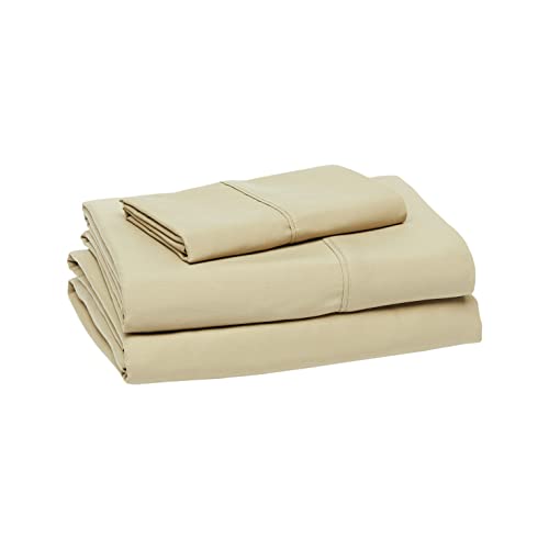 Book Cover Amazon Basics Lightweight Super Soft Easy Care Microfiber Bed Sheet Set with 14