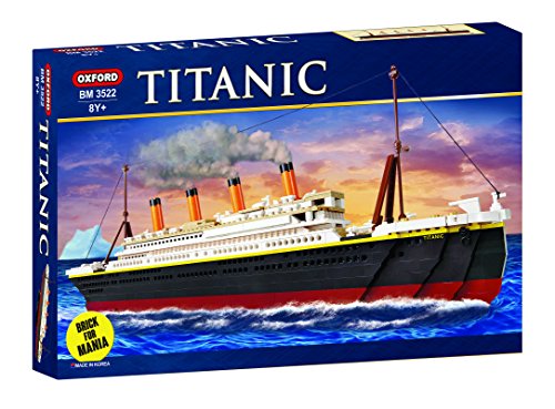 Book Cover Oxford Titanic Building Block Kit, Special Edition