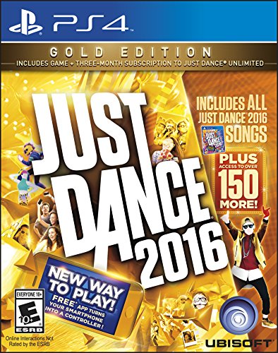 Book Cover Just Dance 2016 (Gold Edition) PlayStation 4
