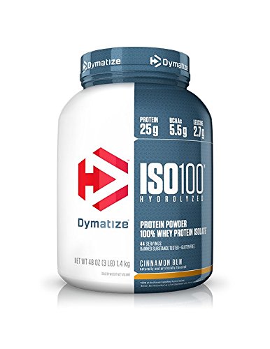 Dymatize ISO 100 3lb Cinnamon Bun