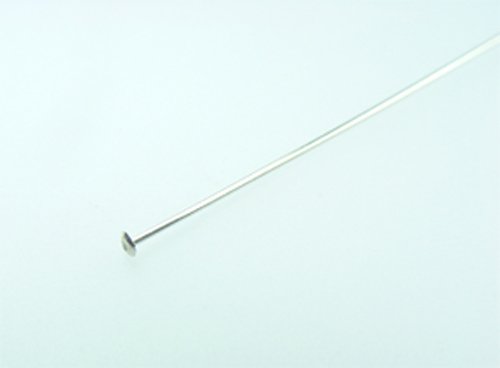 K-Musculo Sterling Silver Head pin 2 inch 24 Gauge Qty 50 Pieces