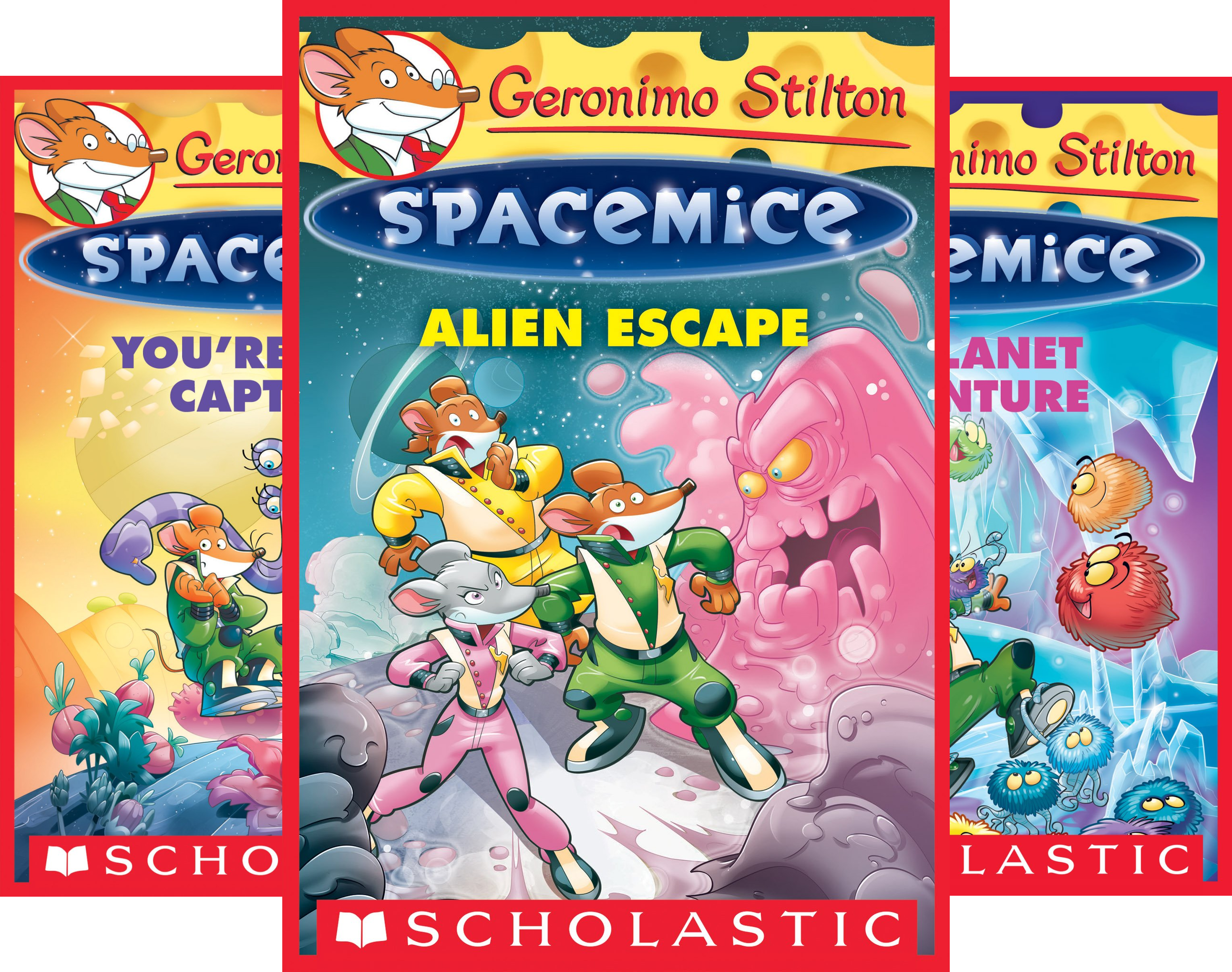 Geronimo Stilton Spacemice (6 Book Series)