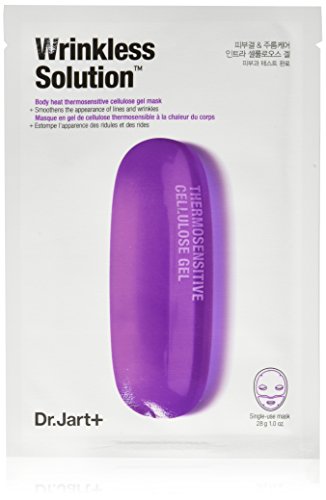 Dr. Jart Dermask Intra Jet Wrinkless Solution Cellulose Gel Mask, 5 Count