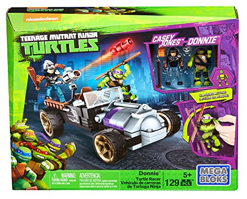 Book Cover Mega Bloks Teenage Mutant Ninja Turtles Donnie Turtle Racer