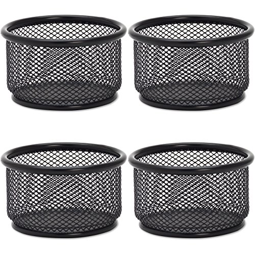 Lorell Paper Clip Holders (LLR84150), 4 Packs