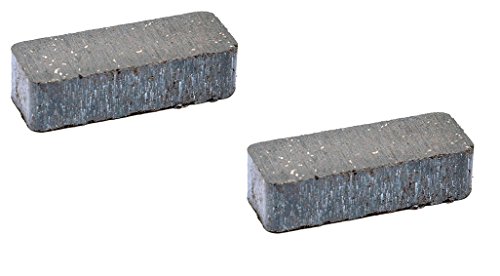 Set of 2, Brake Pucks For Part number 120951X, 532120951 Craftsman, Husqvarna, Poulan.