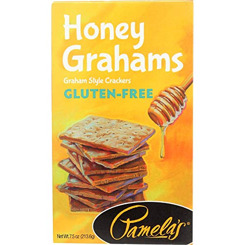 Book Cover Pamela's Products - Graham Crackers Honey - 7.5 Ounce (Pack of 2)