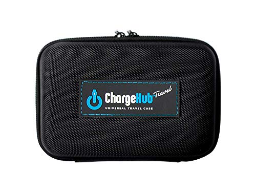 Universal Travel and Storage Case for ChargeHub, CableLinx, International Travel Kit, Vehicle Power Cable, iPhone, Samsung Galaxy and More