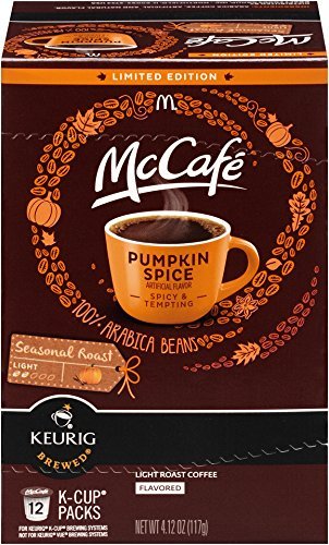 McCafe Pumpkin Spice K Cup 12 Pods, 4.12 Oz. (2-pack)