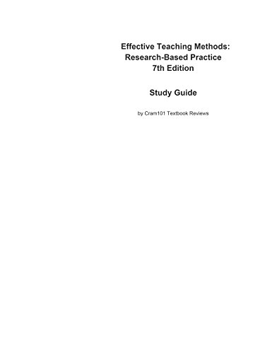 Effective Teaching Methods, Research-Based Practice: Education, Education