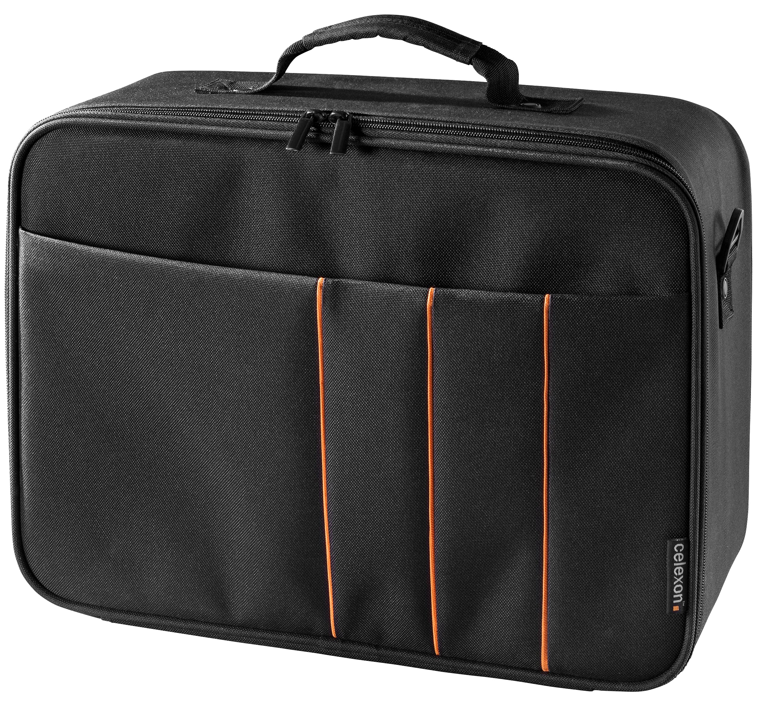 celexon Projector Case, Large Size, 16x11 inches, Projector Carrying case with Hard Shell Frame, for Epson, Acer, Benq, LG.