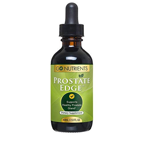 Prostate Edge - Prostate Supplement for Men with Pygeum Africanum, Saw Palmetto Plus More - 2 oz Liquid Drops