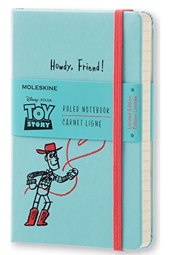 Moleskine Toy Story Limited Edition Notebook, Pocket, Ruled, Light Blue, Hard Cover (8051272893120)