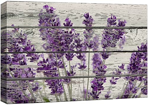 Canvas Wall Art Vintage Wood Style Home Decoration