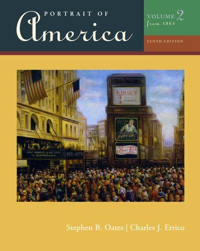 Portrait of America, Volume II by Oates, Stephen, Errico, Charles J. (August 5, 2010) Paperback