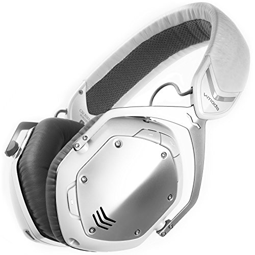 V-MODA Crossfade Wireless Over-Ear Headphone, White Silver