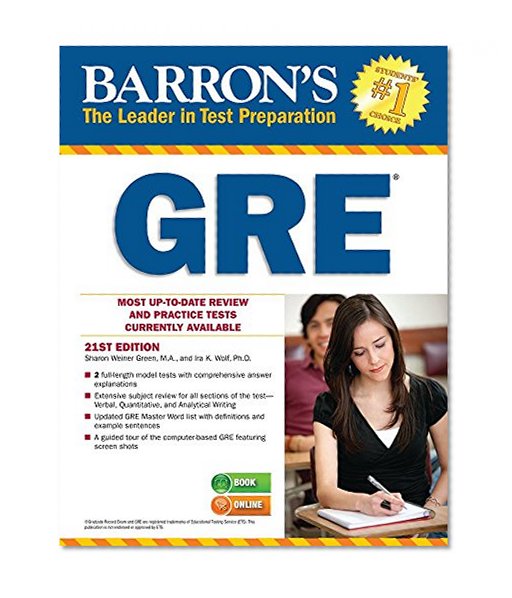 GRE, 21st edition (Barron's Gre)