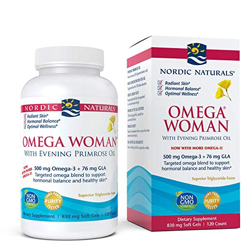 Nordic Naturals - Omega Woman, Evening Primrose Oil Blend, 120 Soft Gels (FFP)