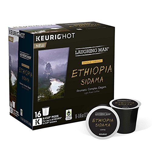 Book Cover Laughing Man Ethiopia Sidama Coffee K-Cups