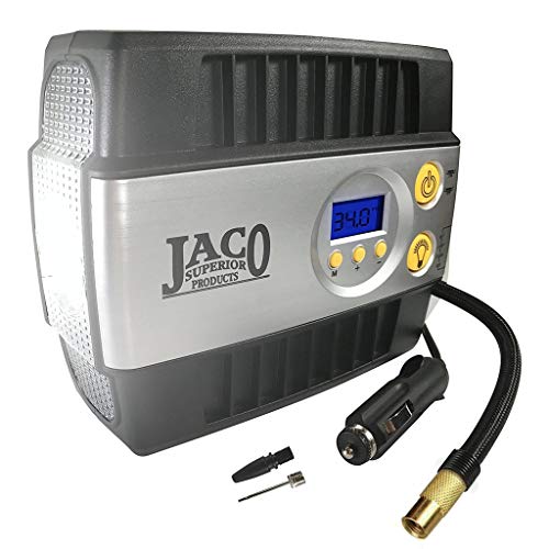 Book Cover JACO SmartPro Digital Tire Inflator Pump - Premium 12V Portable Air Compressor - 100 PSI