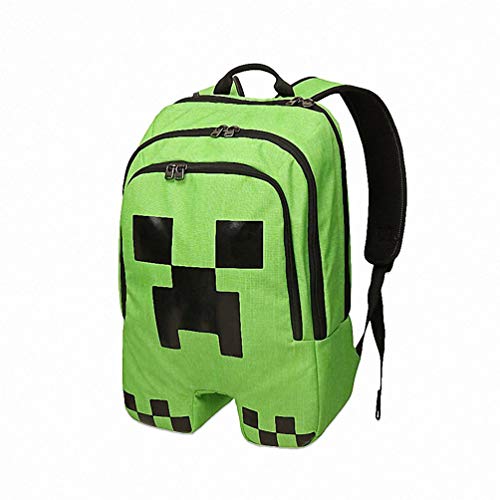 Book Cover ThinkGeek Minecraft Creeper Backpack