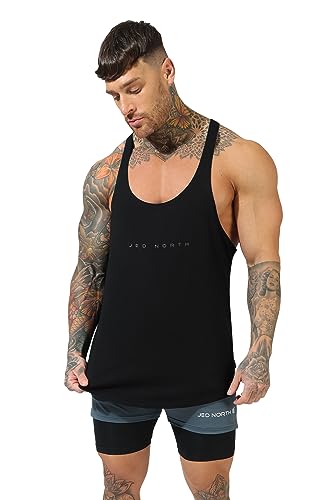 Jed North Bodybuilding Workout Stringer Gym Tank Top Singlet Racerback