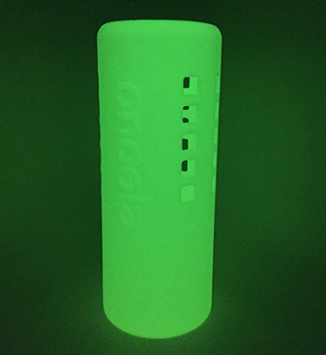 Onoola 40oz Silicone Sleeve for Hydro Flask Water Bottles (Glow in The Dark)