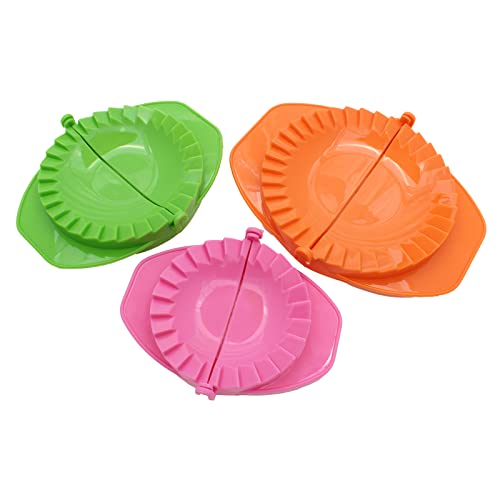 Zoie + Chloe 3-Piece Dough Press Set: Perfect for Dumpling, Calzone, Ravioli, Empanada, Turnover & Pierogi